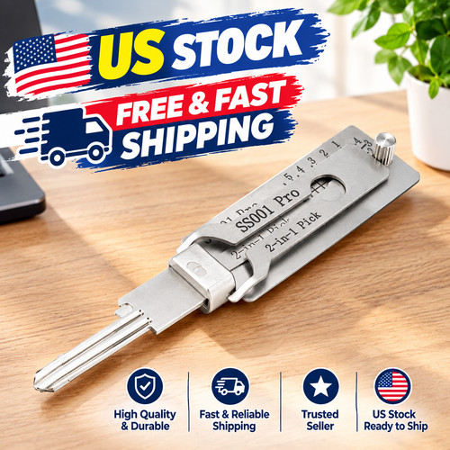 Hook and pickup tool - and, kit