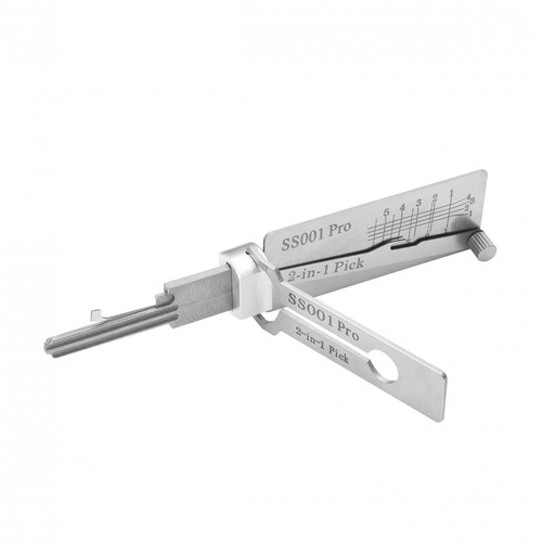 Stainless steel key - 2-in-1,